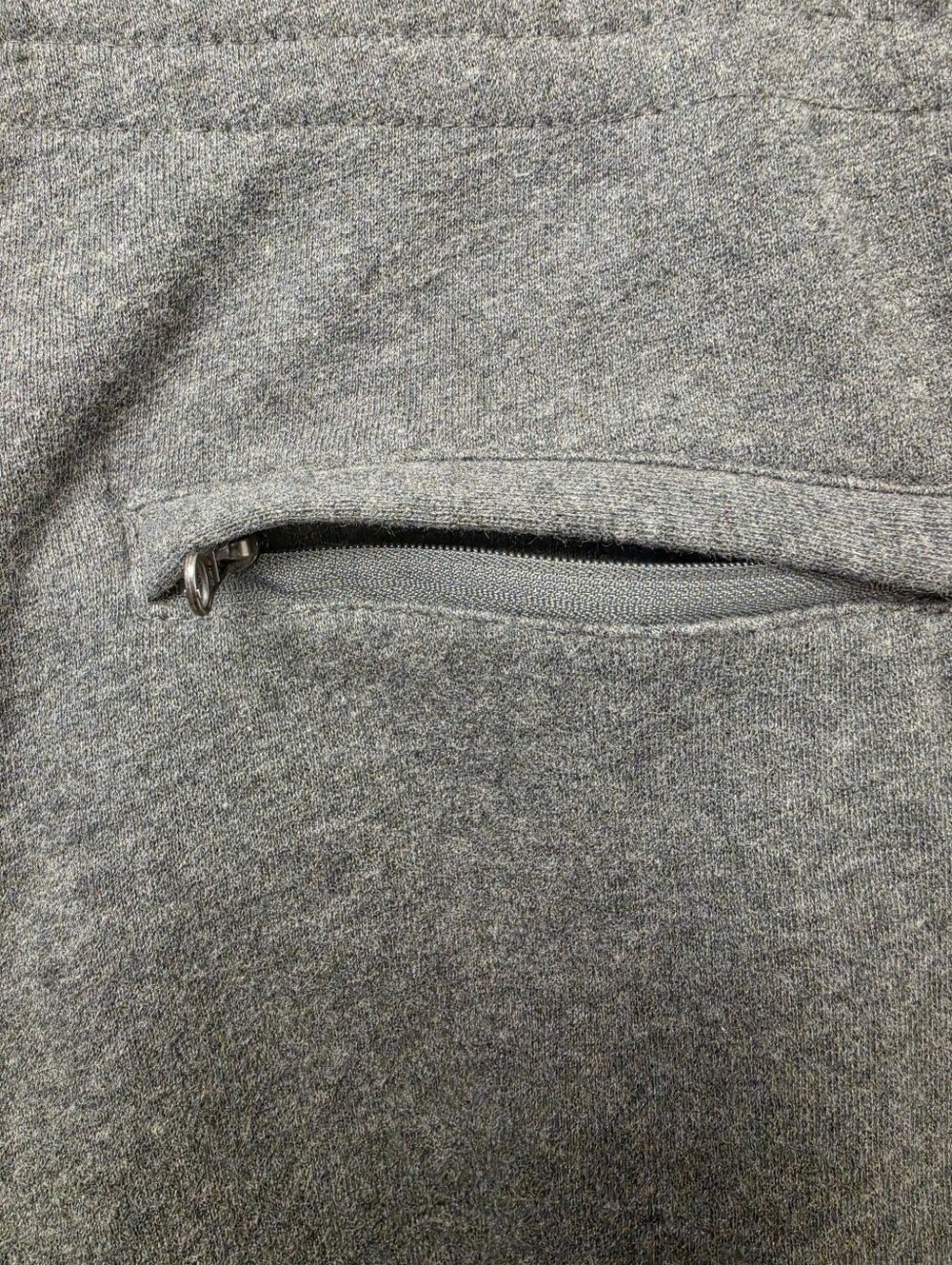 FILA Fleece Jogger Pants Elastic Cuff Sweatpants Charcoal Gray XL - Picture 4 of 9